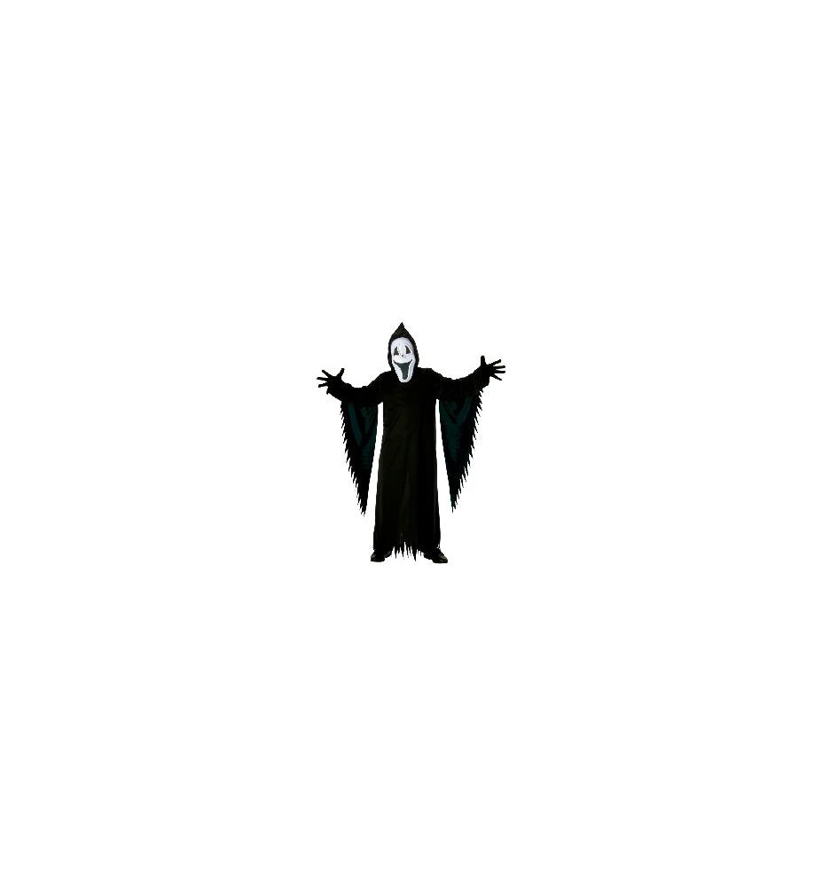 -DISFRAZ FANTASMA FELIZ 8-10 AÑOS