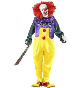 -DISFRAZ PAYASO DEL HORROR L