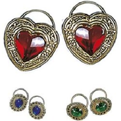 -ANILLO CON CRISTAL COLORES X DOS