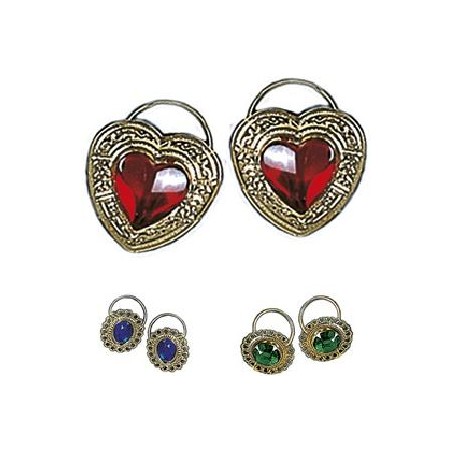 -ANILLO CON CRISTAL COLORES X DOS