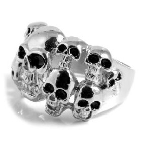 -ANILLO ACERO CALAVERAS 18-20
