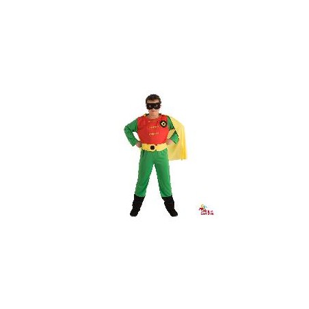 -DISFRAZ SUPER ROBIN M-L