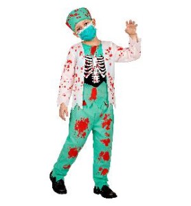 -DISFRAZ DOCTOR ZOMBIE 14-16 AÑOS
