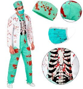 -DISFRAZ DOCTOR ZOMBIE 2XL