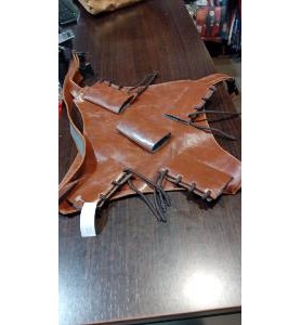 -PORTA ESPADAS POLIPIEL MARRON