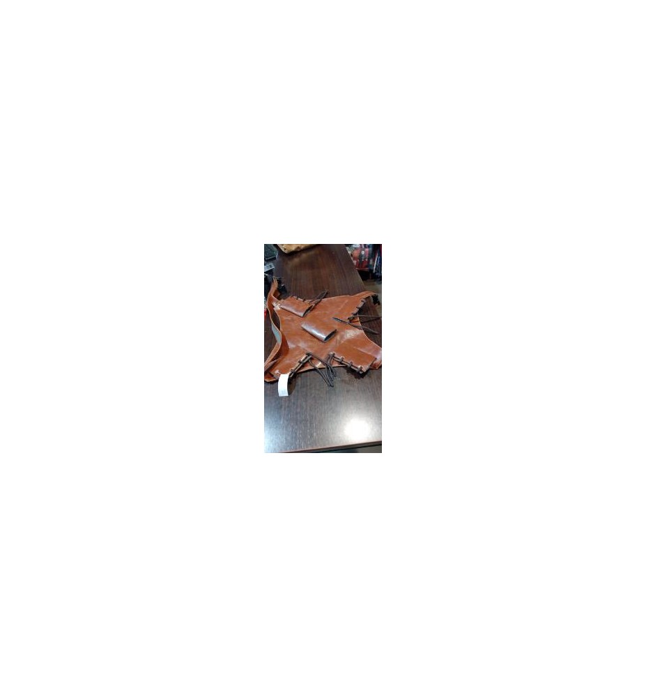 -PORTA ESPADAS POLIPIEL MARRON
