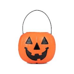 -CESTA CALABAZA NARANJA