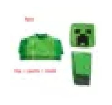 -DISFRAZ MINECRAFT VERDE 5-7