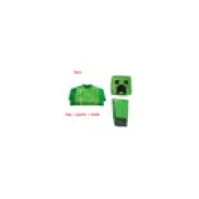 -DISFRAZ MINECRAFT VERDE 5-7