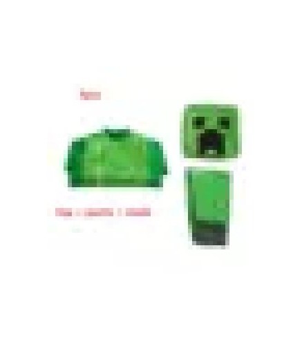 -DISFRAZ MINECRAFT VERDE 5-7