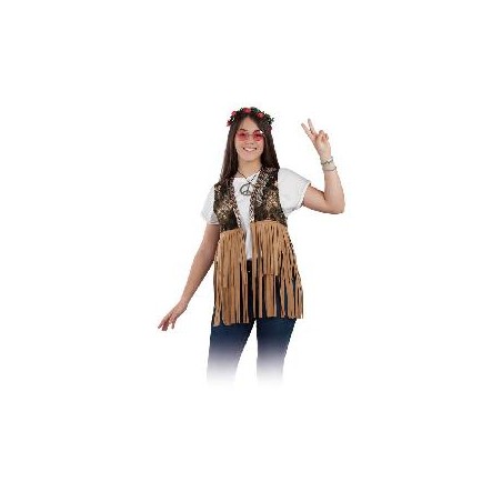 -CHALECO HIPPIE MUJER 44