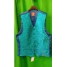 -CHALECO CABALLERO AZUL CON BRILLOS 52