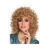 -PELUCA RIZADA RUBIA AÑOS 80