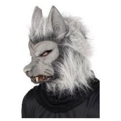 -MÁSCARA DE LÁTEX HOMBRE LOBO