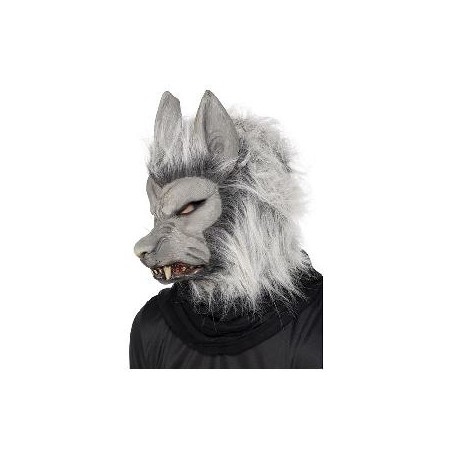 -MÁSCARA DE LÁTEX HOMBRE LOBO