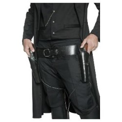 -CINTURON OESTE AUTENTICO Y FUNDAS