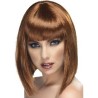 -PELUCA GLAMUROSA MARRON