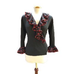 -CAMISA CON VOLANTES M