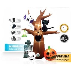 -ARBOL DE HALLOWEEN HINCHABLE