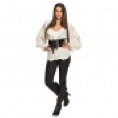 -CORSET BROCADO NEGRO M-L