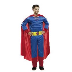 -DISFRAZ SUPERMAN MUSCULOSO S