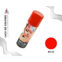 -LACA PELO COLOR ROJO