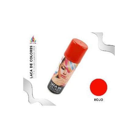 -LACA PELO COLOR ROJO