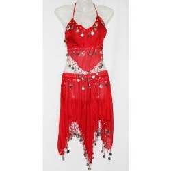 -CONJUNTO MONEDA DANZA DEL VIENTRE