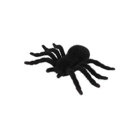 -ARAÑA GRANDE PELUDA GOMA