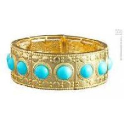 -BRAZALETE CLEOPATRA CON PIEDRA LAPISLAZURI
