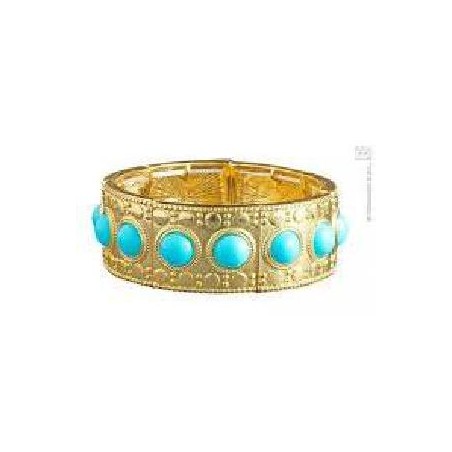 -BRAZALETE CLEOPATRA CON PIEDRA LAPISLAZURI