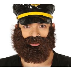 -BARBA TUPIDA CASTAÑA