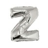 -GLOBO PLATA LETRA "Z" 114 CM.