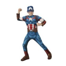 -DISFRAZ CAPITAN AMERICA CLASSIC Z 9-10