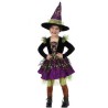 -DISFRAZ BRUJA PUNTITOS 2-3 AÑOS