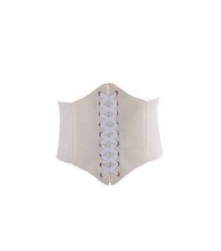 -CORSET BLANCO TOP GOTICO