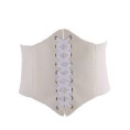 -CORSET BLANCO TOP GOTICO