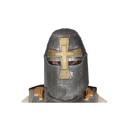 CASCO CRUZADO MEDIEVAL