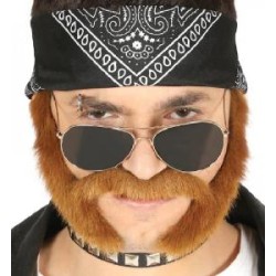 -BIGOTE CON PATILLAS CASTAÑA