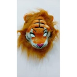-MASCARA LEON CON PELO
