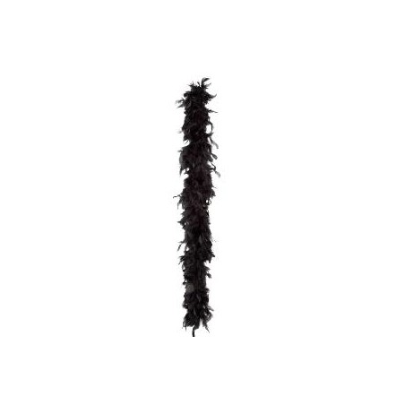 -BOA PLUMA NEGRO 50GR. (180 cm)