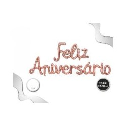 -SET GLOBO "FELIZ ANIVERSARIO"