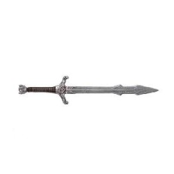 -ESPADA MEDIEVAL PLATEADA 61 CM