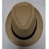 -SOMBRERO GANGSTER MARRON CALADO