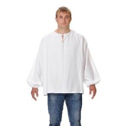 CAMISA MESONERO BLANCO ADULTO