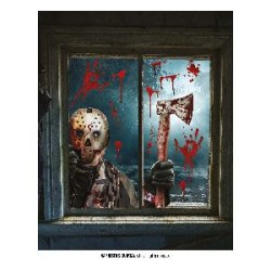 2 HOJAS ELECTROEST. VENTANA 30X40 CMS, ASESINO