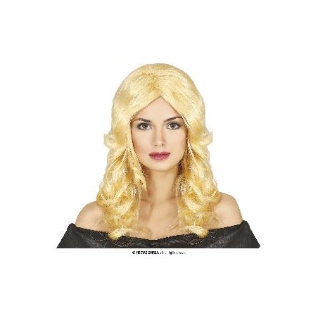 -PELUCA MEDIA MELENA RUBIA