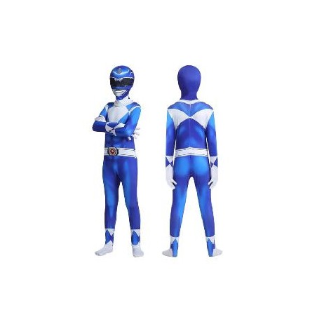 DISFRAZ POWER RANGER AZUL T 14