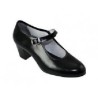 -ZAPATO FLAMENCO NEGRO HEBILLA 40