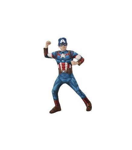 -DISFRAZ CAPITAN AMERICA CLASSIC Z 9-10
